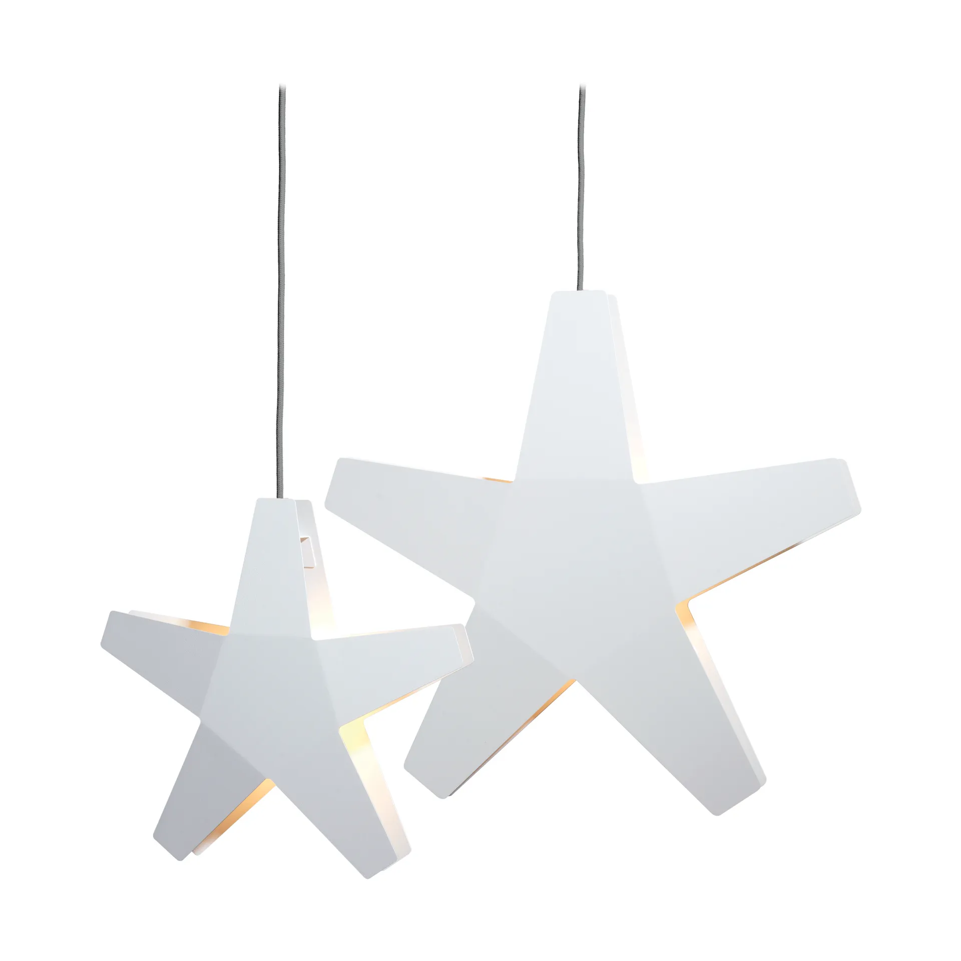 Advent Stjärna Advent star, White-grey cord, 60 cm SMD Design
