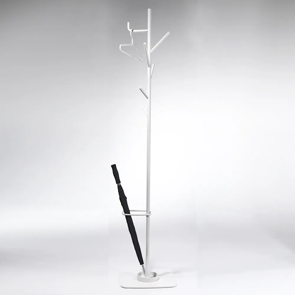 Alfred hanger with umbrella holder, Light grey SMD Design