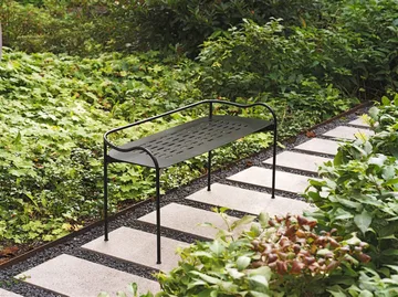 Bubble Outdoor bench - Black - SMD Design