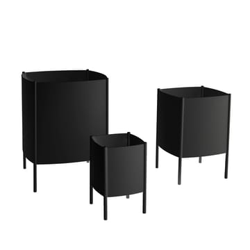 Convex Pot pot - Black, small Ø23 cm - SMD Design