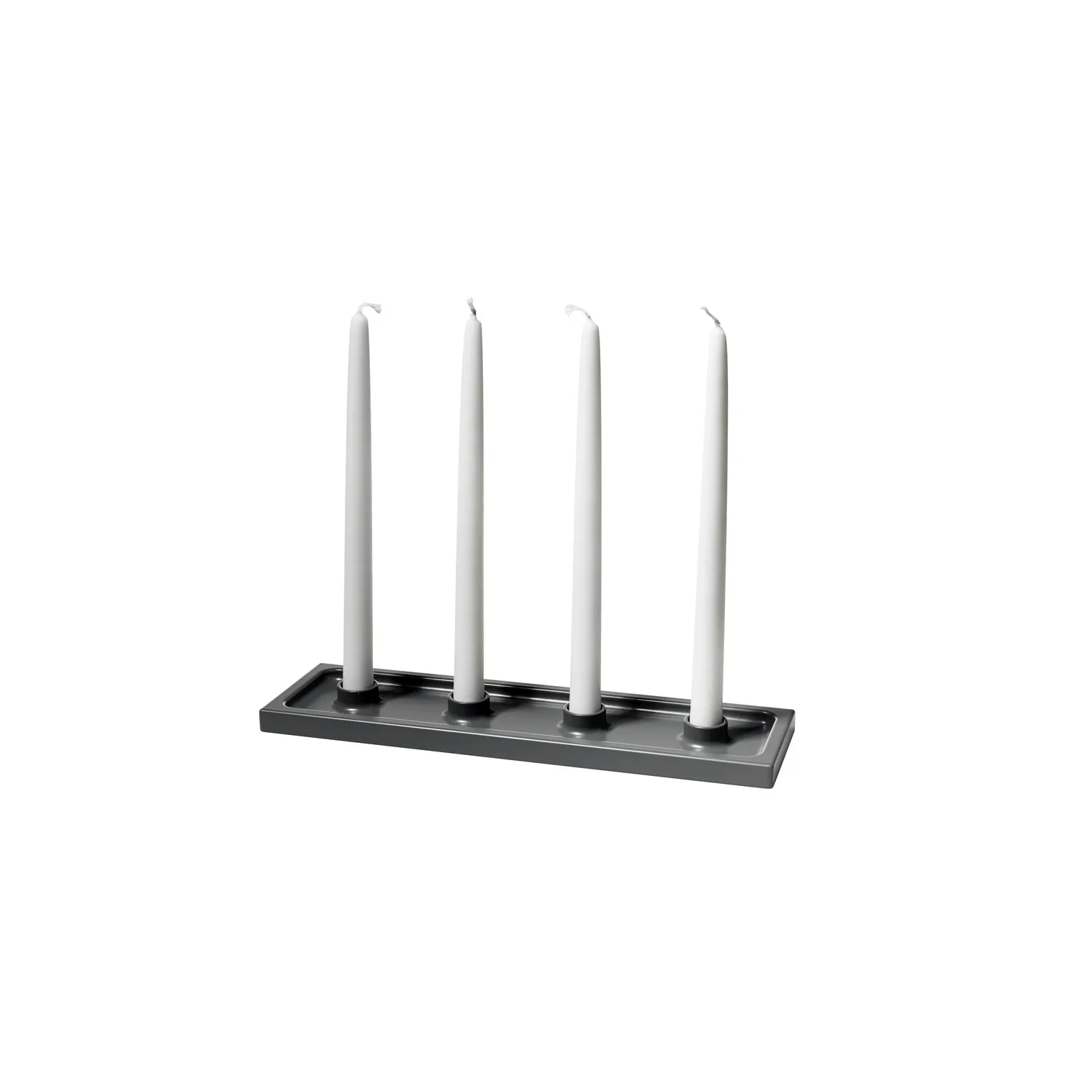 Crater advent candleholder, Grey, 4 lights SMD Design
