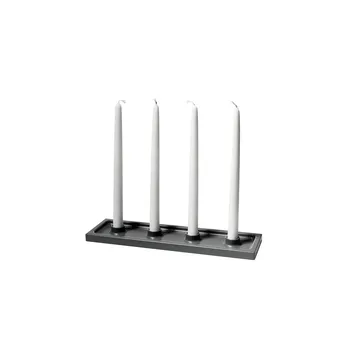 Crater advent candleholder - Grey, 4 lights - SMD Design