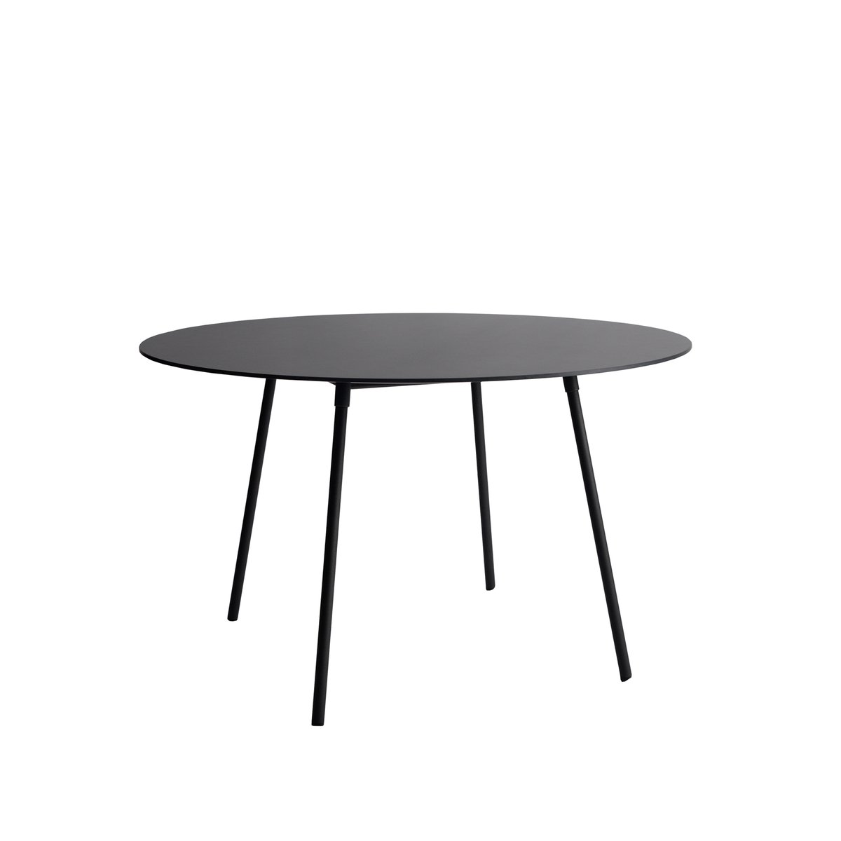 SMD Design Ella dining table round Dark grey | Scandinavian Design | Dining tables | Grey