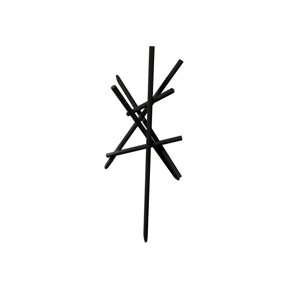 SMD Design Hayman large wall hanger Dark grey | Scandinavian Design | Clothes racks, coat stands & hangers | Grey