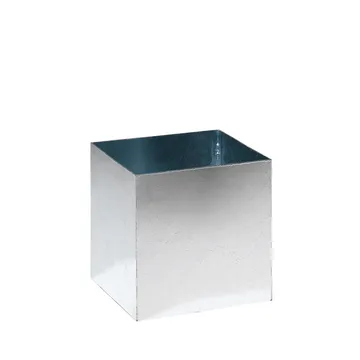 Jorda flower pot - Galvanised, 30x30 cm - SMD Design