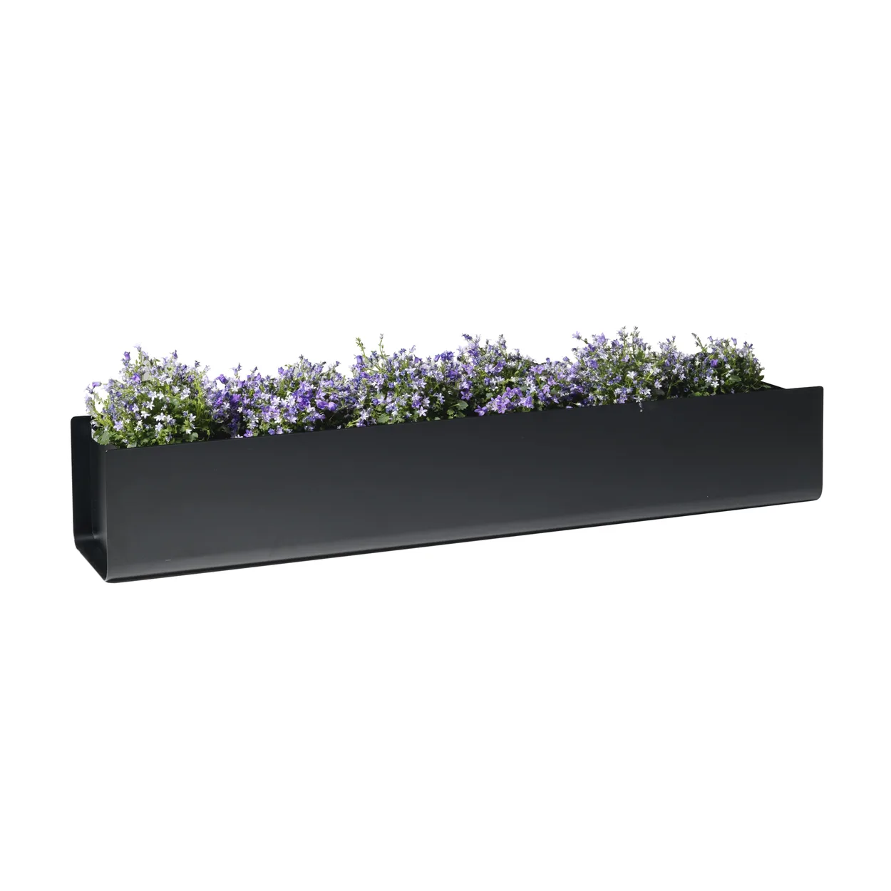 SMD Design Jorda window box Black 100 cm | Scandinavian Design | Flower pots | Black