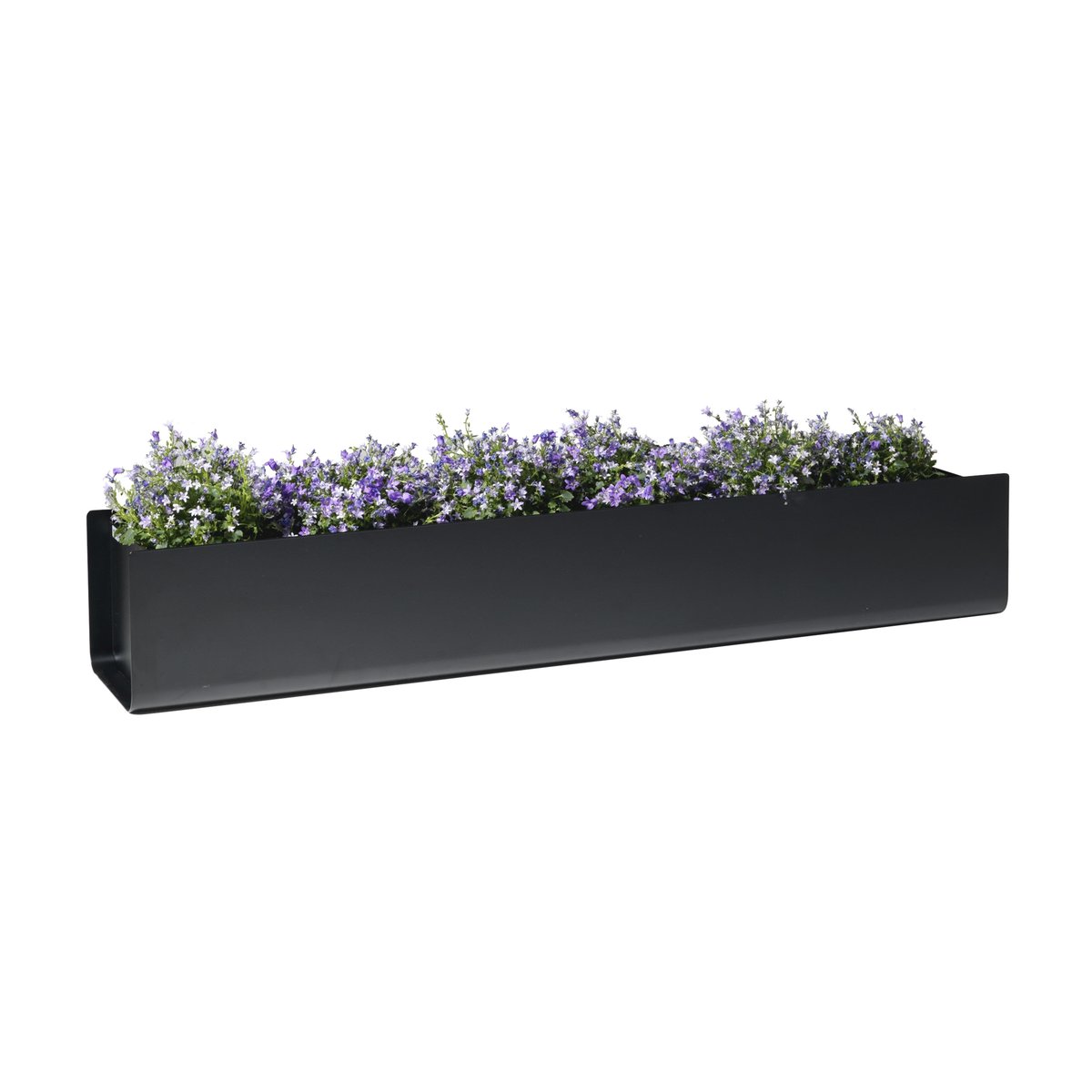 SMD Design Jorda window box Black 100 cm | Scandinavian Design | Flower pots | Black
