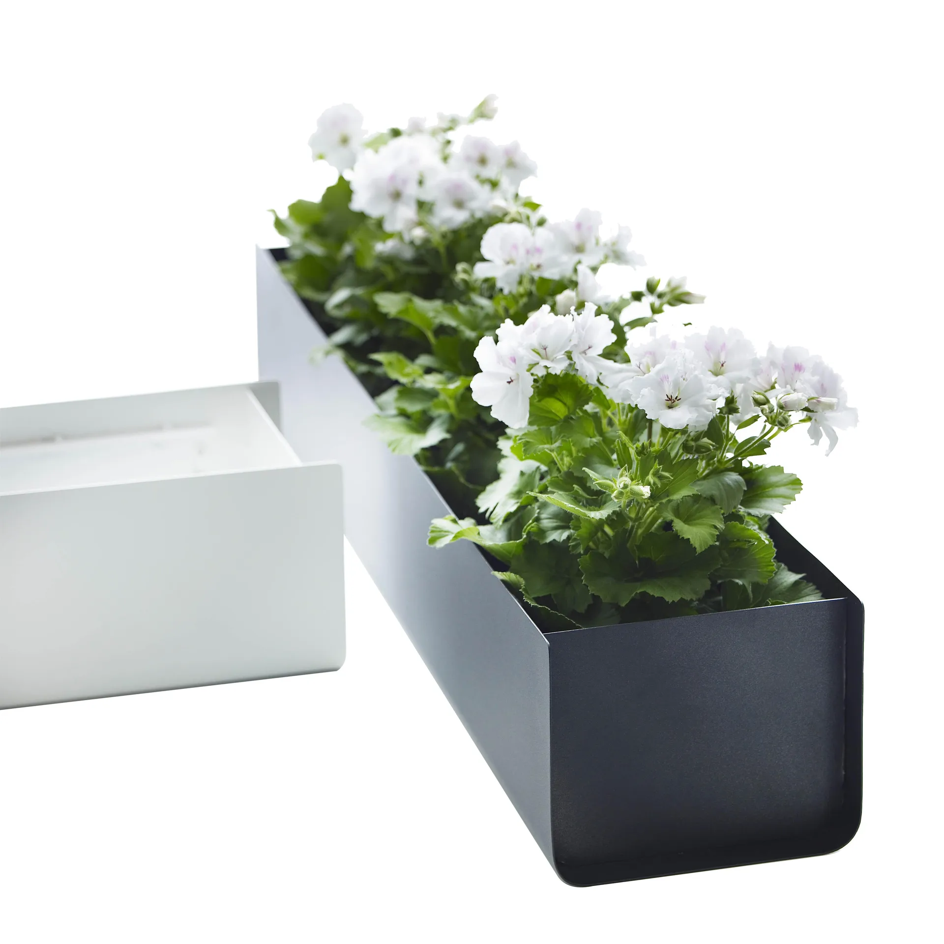 Jorda window box, Black 100 cm SMD Design
