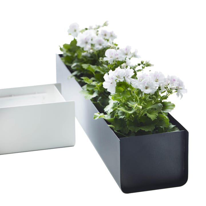 Jorda window box, Black 100 cm SMD Design