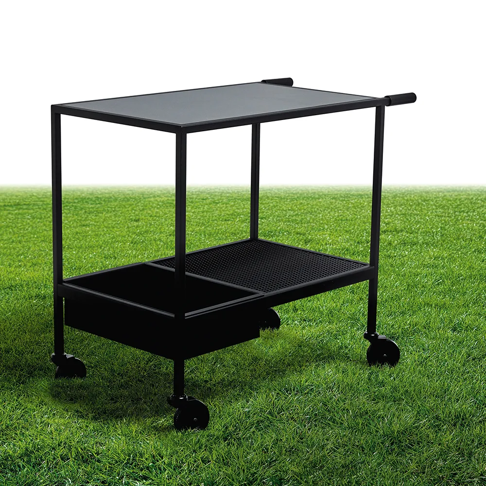 Juno serving trolley, Black SMD Design