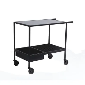 Juno serving trolley - Black - SMD Design