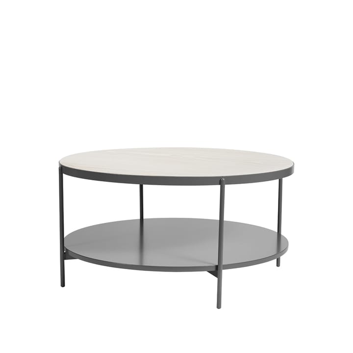 Lene coffee table - Grey, white pigmented ash veneer - SMD Design