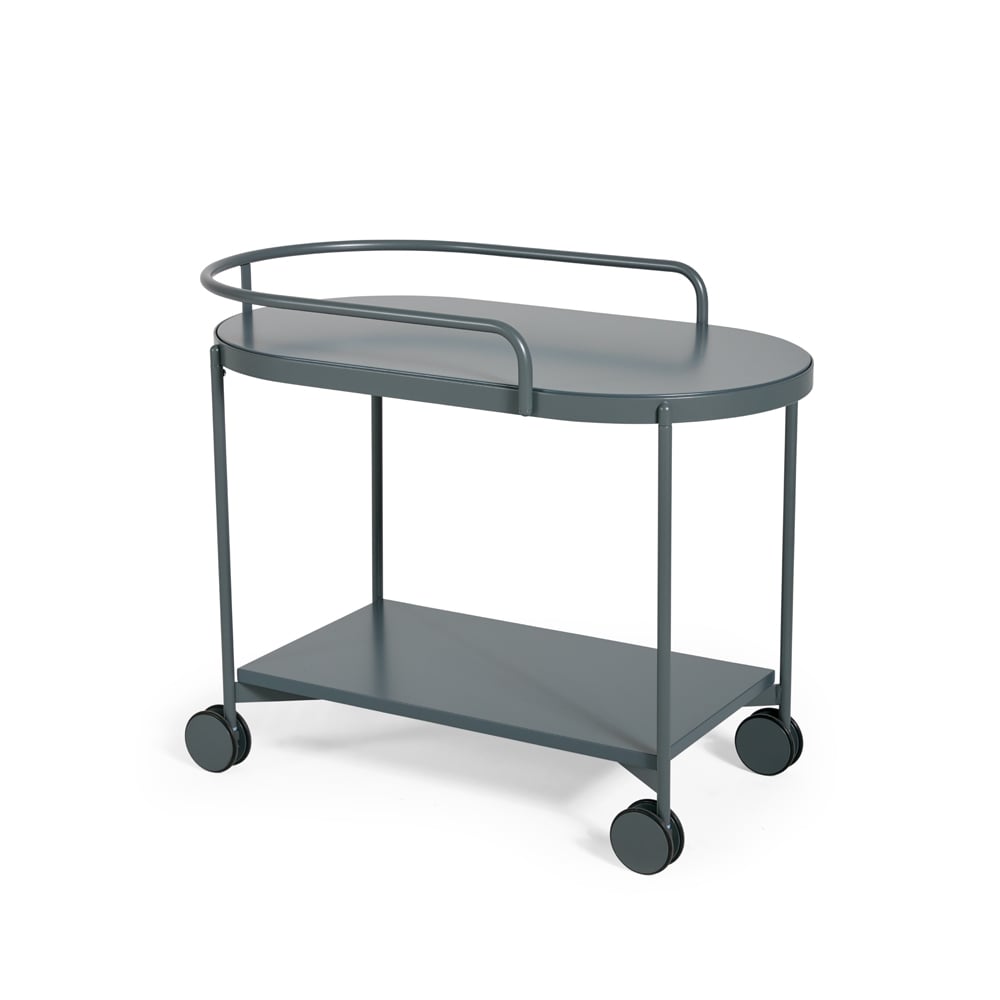 SMD Design Lene serving trolley Grey, mdf | Scandinavian Design | Serving trolleys | Grey