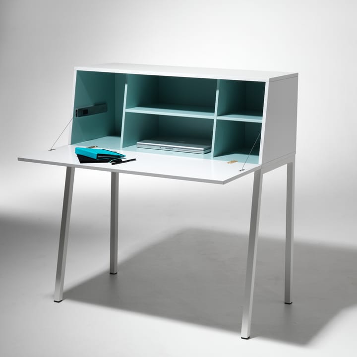 Mormor bureau - White lacquer, white lacquer - SMD Design