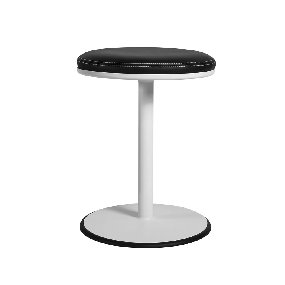 Orbit stool, White, black/white SMD Design