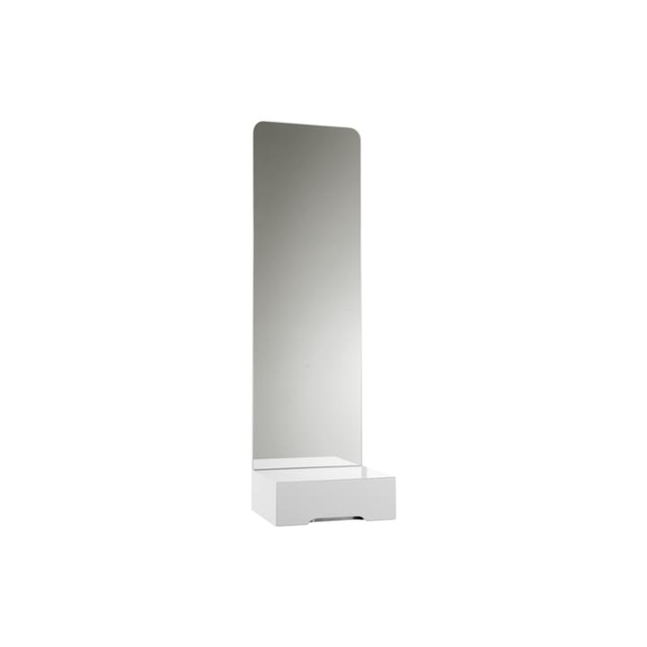 Prisma mirror - White, 117x35 cm - SMD Design