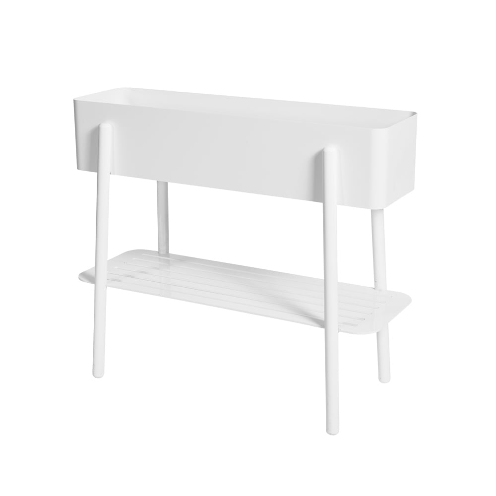 SMD Design Prunella Flower stand White/aluminium | Scandinavian Design | Side tables | White