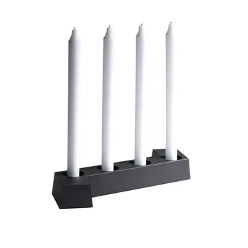 SMD advent candleholder - Grey, 4 lights - SMD Design