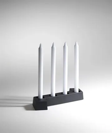 SMD advent candleholder - Grey, 4 lights - SMD Design