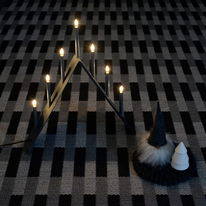 Spica 7 Advent candle holder - Dark grey, led - SMD Design