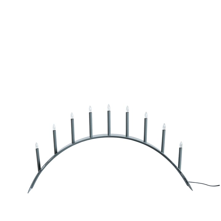 Spica Bow 9 Advent candle holder - Grey - SMD Design
