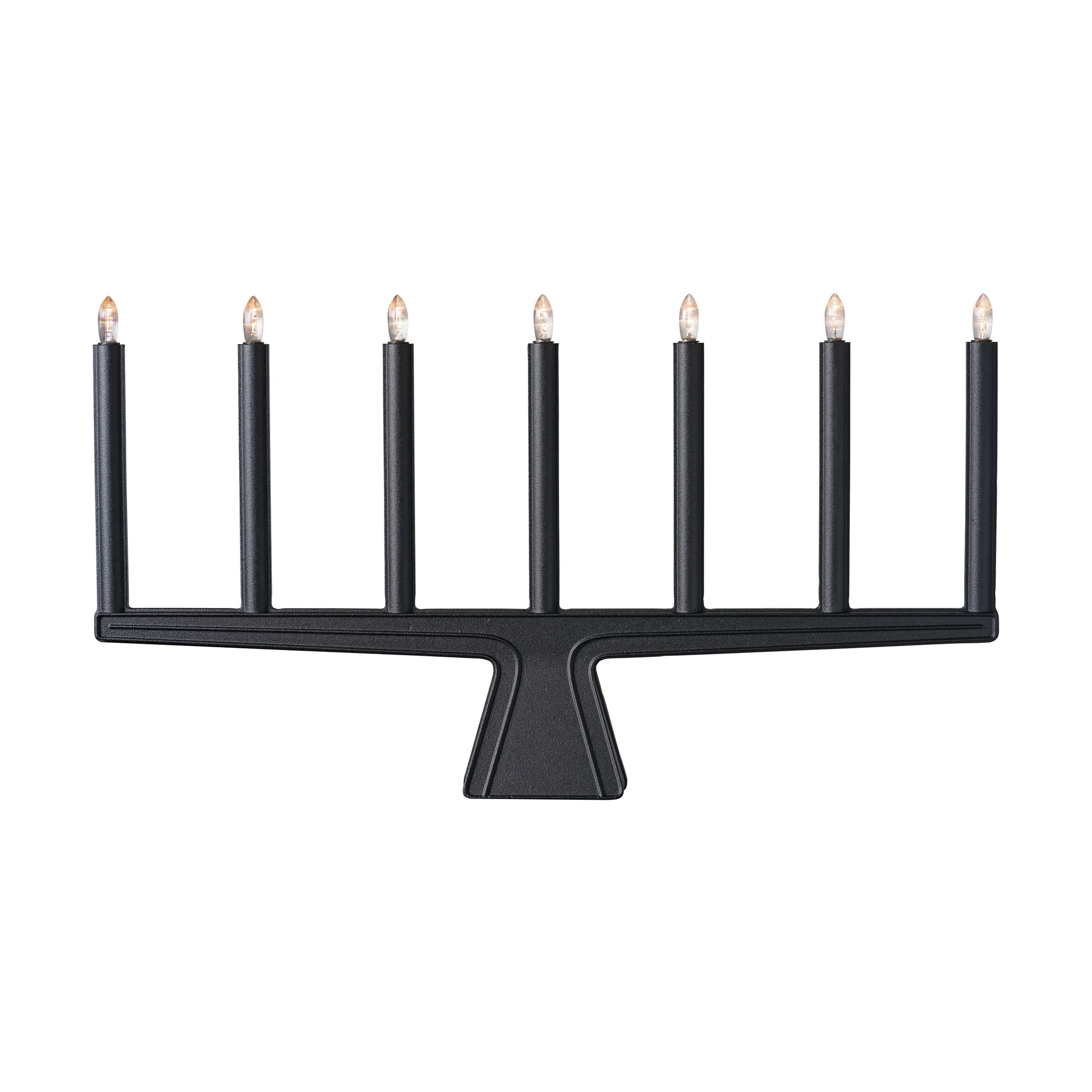 Stella 7 advent candle holder 60 cm, Black SMD Design