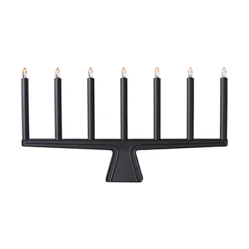 Stella 7 advent candle holder 60 cm - Black - SMD Design