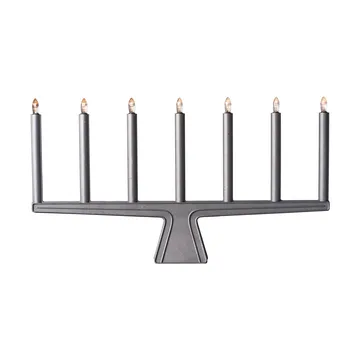Stella 7 advent candle holder 60 cm - Raw aluminium - SMD Design