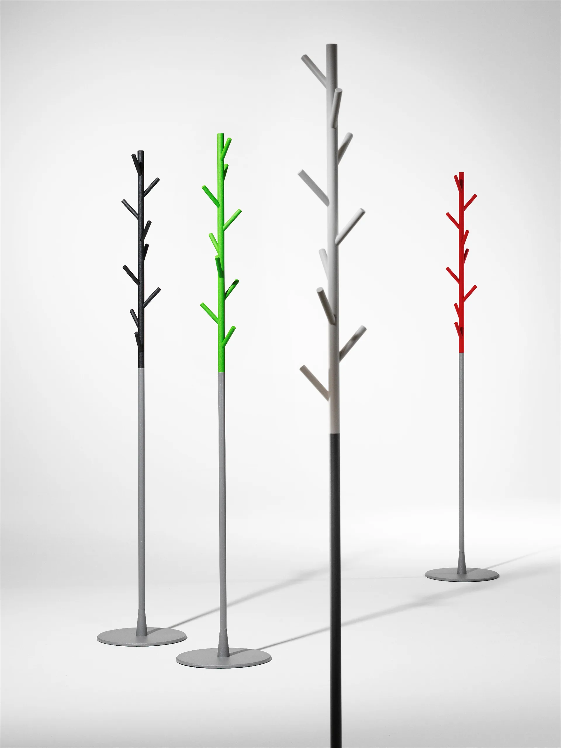 Sticks hanger floor, Green-silver SMD Design