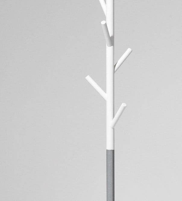 Sticks hanger floor - White-silver - SMD Design