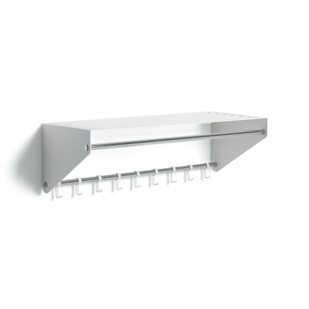 SMD Design Sticks hat shelf White | Scandinavian Design | Hat Racks & Hat Shelves | White