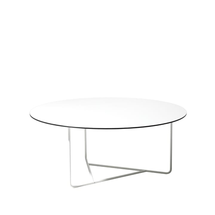 Tellus coffee table - White, white stand, h41 d100 - SMD Design