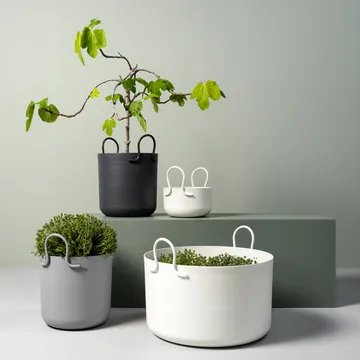 Tivoli 25 pot - Dark grey, Ø25x30 cm - SMD Design