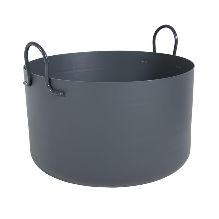 Tivoli flower pot Ø30 cm low - dark grey - SMD Design