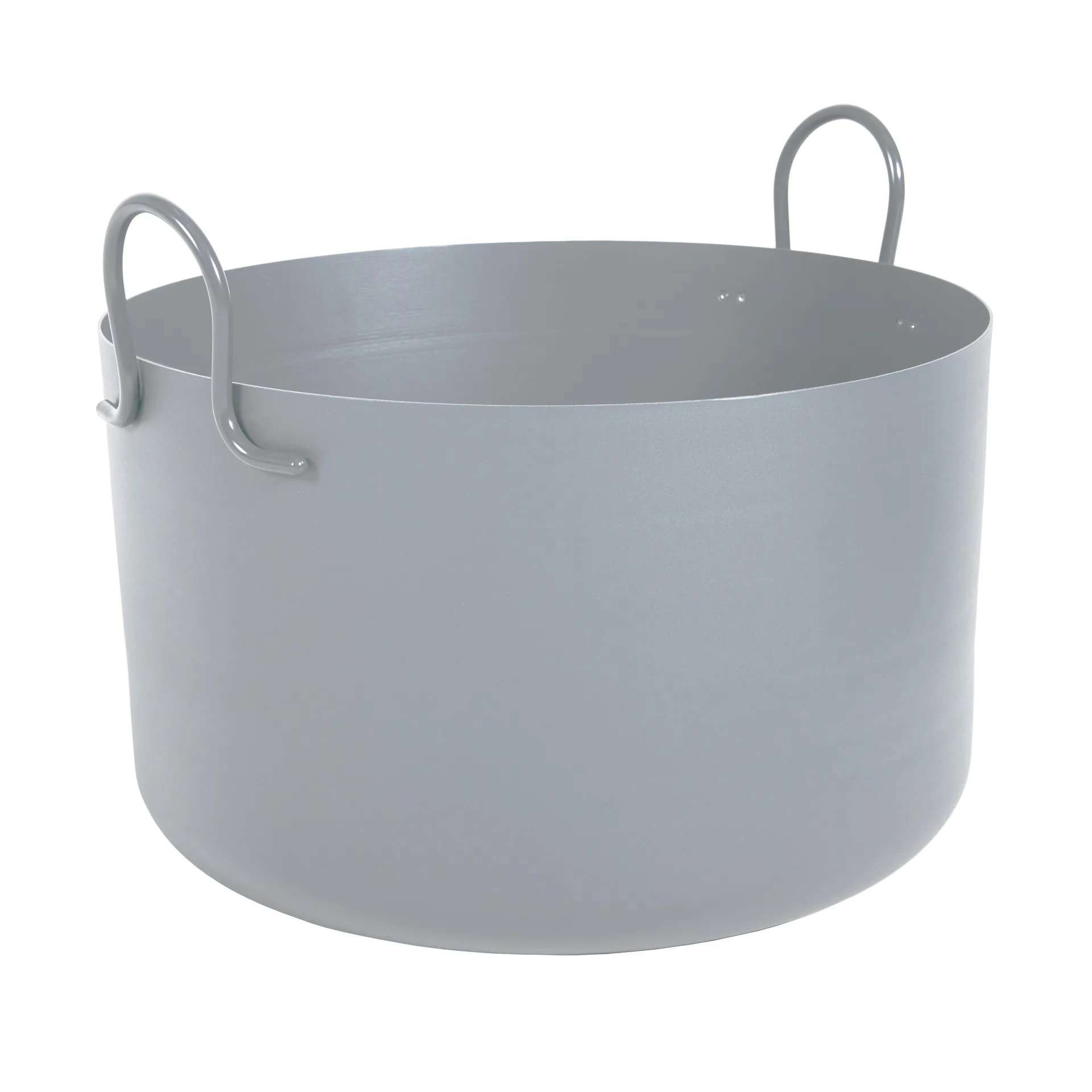 Tivoli flower pot Ø30 cm low, light grey SMD Design