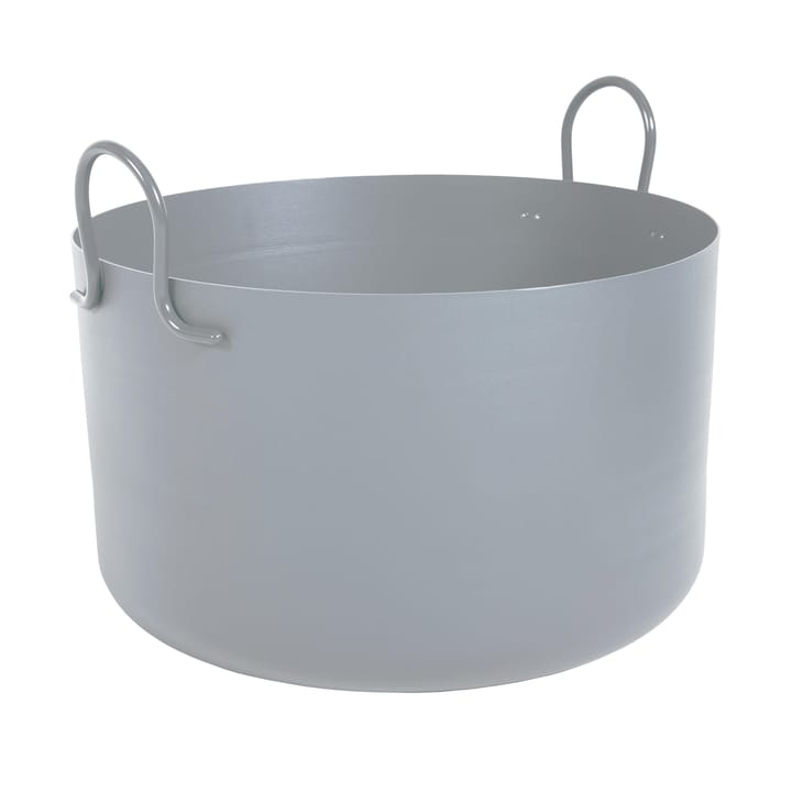 Tivoli flower pot Ø30 cm low - light grey - SMD Design