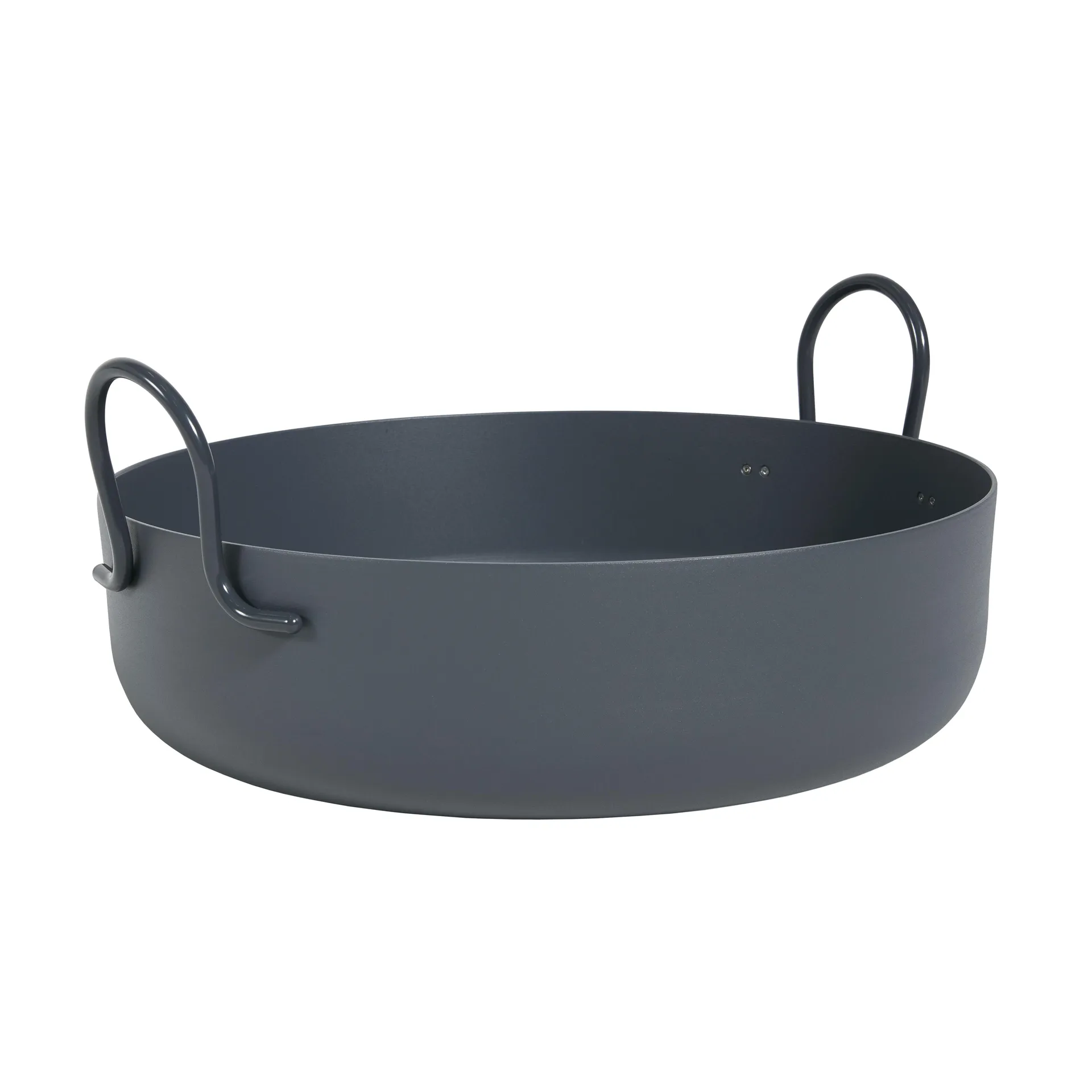 Tivoli flower pot Ø50 cm low, dark grey SMD Design