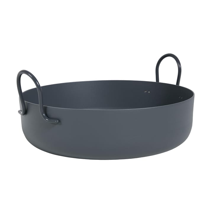 Tivoli flower pot Ø50 cm low - dark grey - SMD Design