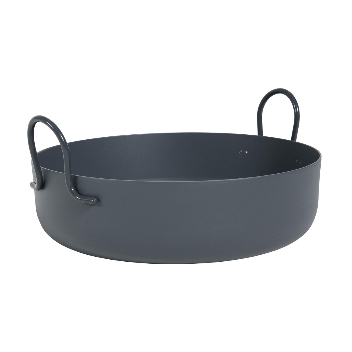 SMD Design Tivoli flower pot Ø50 cm low dark grey | Scandinavian Design | Flower pots | Grey