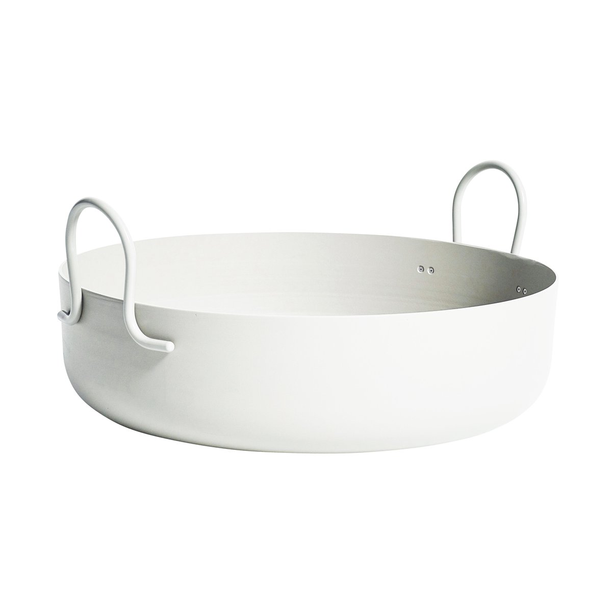 SMD Design Tivoli flower pot o50 cm low white | Scandinavian Design | Flower pots | White