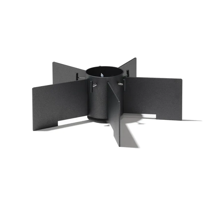 Turbine Christmas tree stand Ø48 cm - Anthracite - SMD Design