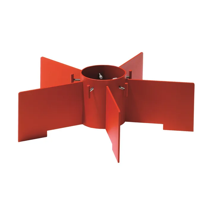 Turbine Christmas tree stand Ø48 cm - Red - SMD Design