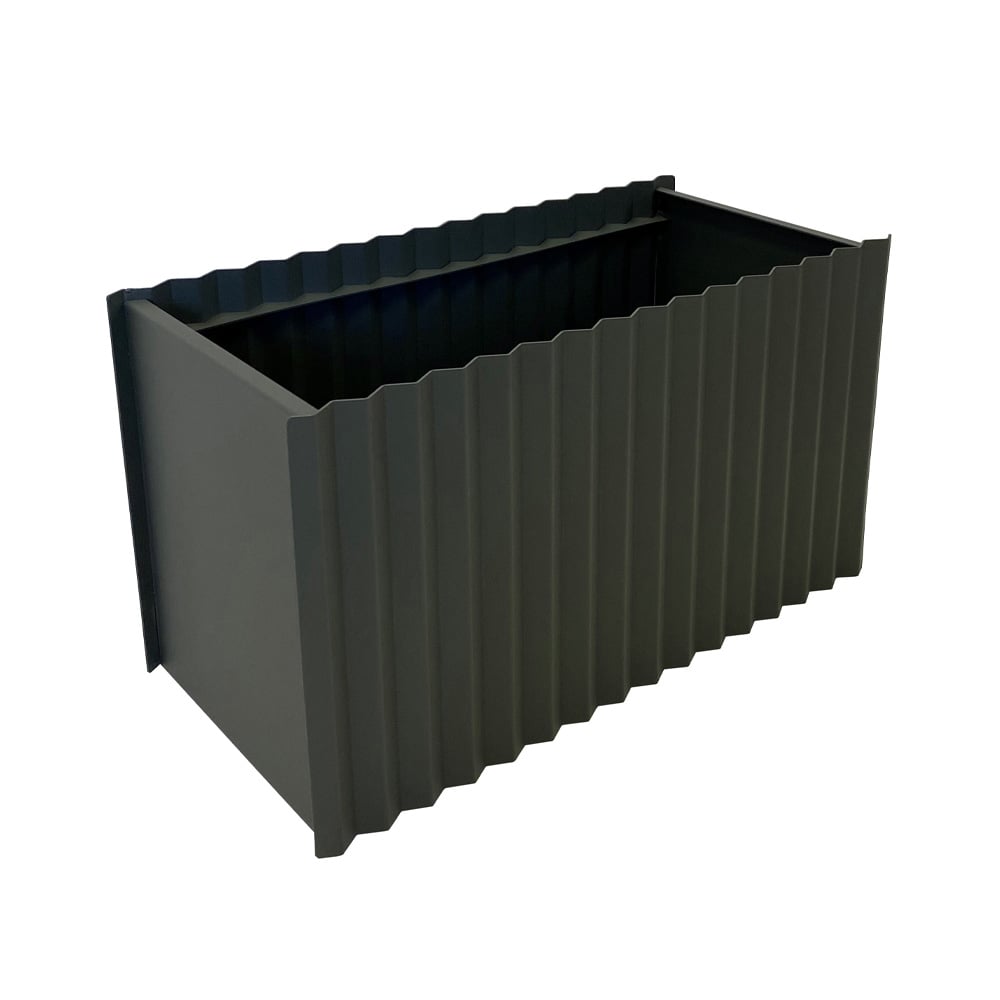 SMD Design Vida plant box Dark grey, 600 | Scandinavian Design | Flower pots | Grey