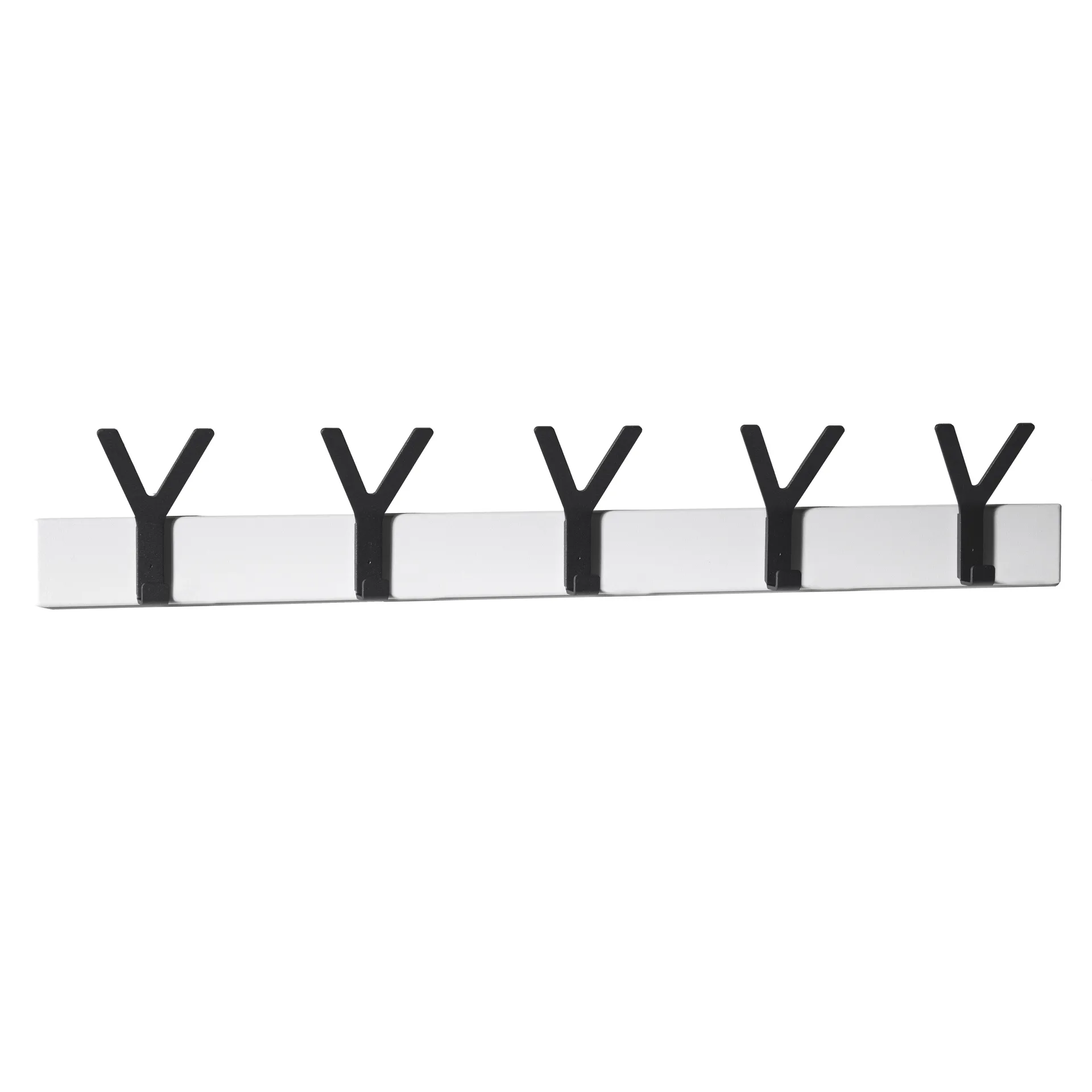 Y hook rack, white, black SMD Design