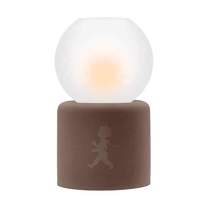 Globe tealight holder Ø9.5x17 cm - Brown - Solstickan Design