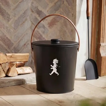 Solstickan ash bucket - Black - Solstickan Design