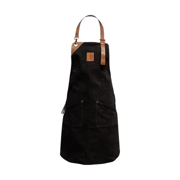 Solstickan canvas apron - Black - Solstickan Design