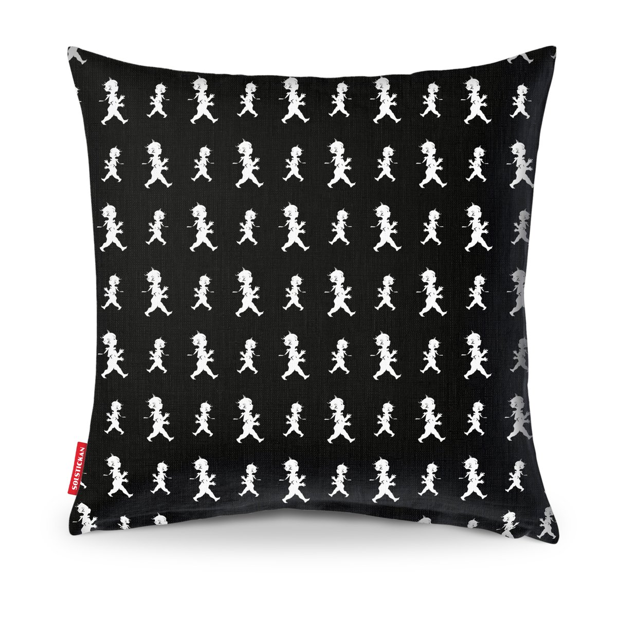 Solstickan Design Solstickan cushion cover 50x50 cm Black