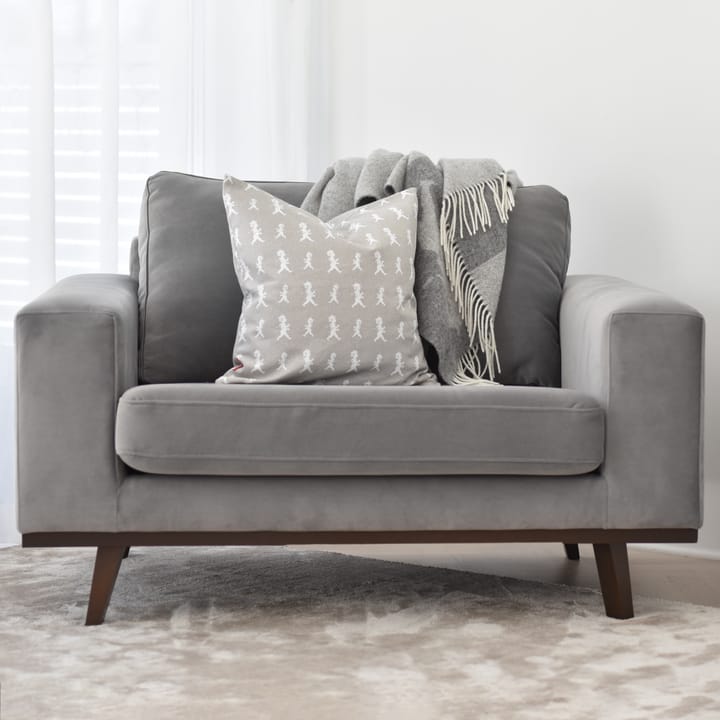 Solstickan cushion cover 50x50 cm - Grey - Solstickan Design