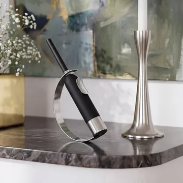 Solstickan Eldklinga lighter - Black-silver - Solstickan Design